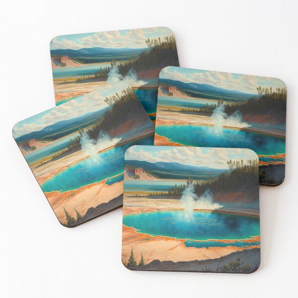 Item preview, Nature's Spectrum - The Grand Prismatic Spring designed and sold by Kai Saarto.