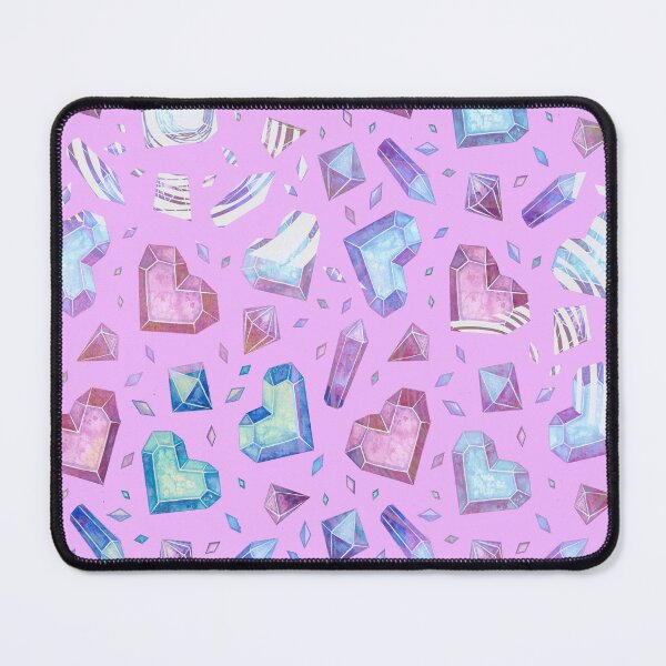 Item preview, Crystals and love hearts pattern  designed and sold by TipTopTapo.