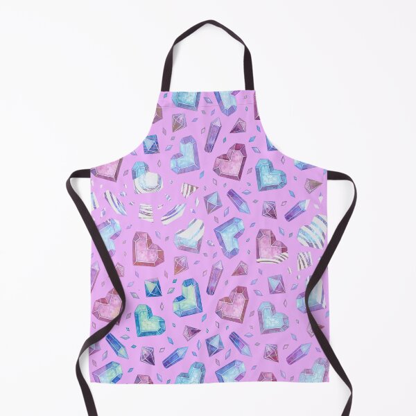 Item preview, Crystals and love hearts pattern designed and sold by TipTopTapo.