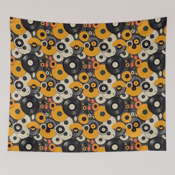 Item preview, Retro Vinyl Records designed and sold by BuraxisDesigns.