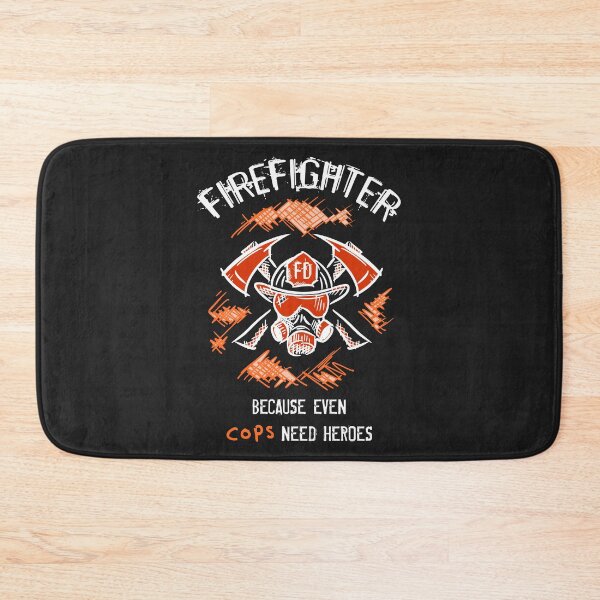 Item preview, Firefighter because even cops need Heroes. Fire Department. Funny sayings, quotes. designed and sold by funnycolors.