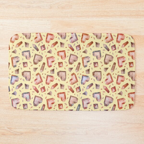 Item preview, Crystals and love hearts pattern  designed and sold by TipTopTapo.