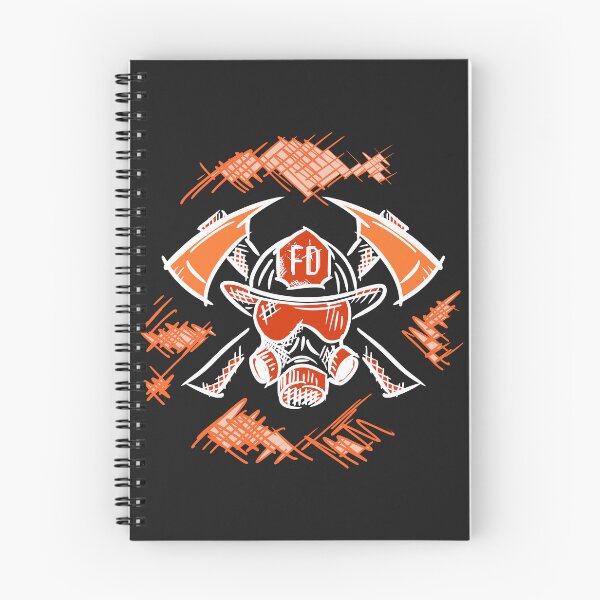 Item preview, Firefighter. Fire Department. Illustration. Drawing. Hand drawn. designed and sold by funnycolors.