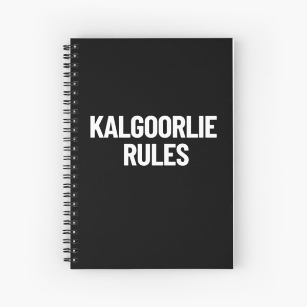 Item preview, Kalgoorlie Rules Western Australia Capital City designed and sold by Legit Hooligan.