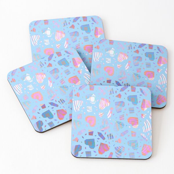 Item preview, Crystals and love hearts pattern  designed and sold by TipTopTapo.