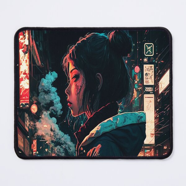 Item preview, Japanese anime girl ai generated art digital painting things i do in my spare time car designed and sold by oopdesigns007.