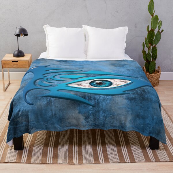 Item preview, Evil Eye Blue designed and sold by rainsdesigns.