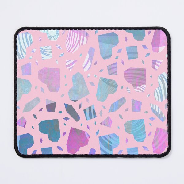 Item preview, Crystals and love hearts pattern designed and sold by TipTopTapo.
