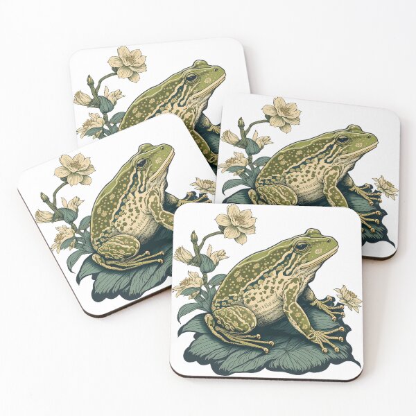 Item preview, Ukiyo-e Frog designed and sold by peachycrossing.