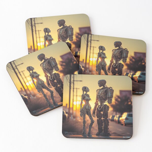 Item preview, Undying Love, Dystopian Cyborgs designed and sold by UbeeU-Pixels.