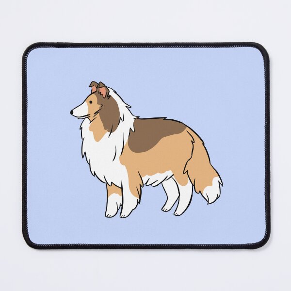 Item preview, Cute rough collie illustration designed and sold by Yarafantasyart.
