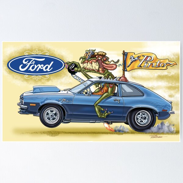 Vintage Ford Muscle Cars: Wall Art for Car Fans, Man Cave Art