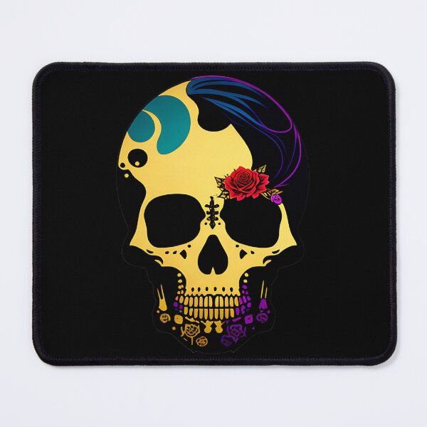 Item preview, Dia de los muertos skull V00 designed and sold by CreArtorium.