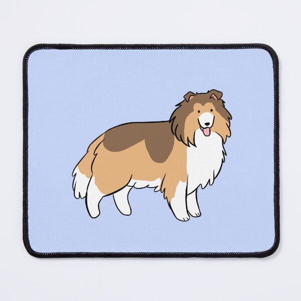 Item preview, Cute rough collie illustration designed and sold by Yarafantasyart.