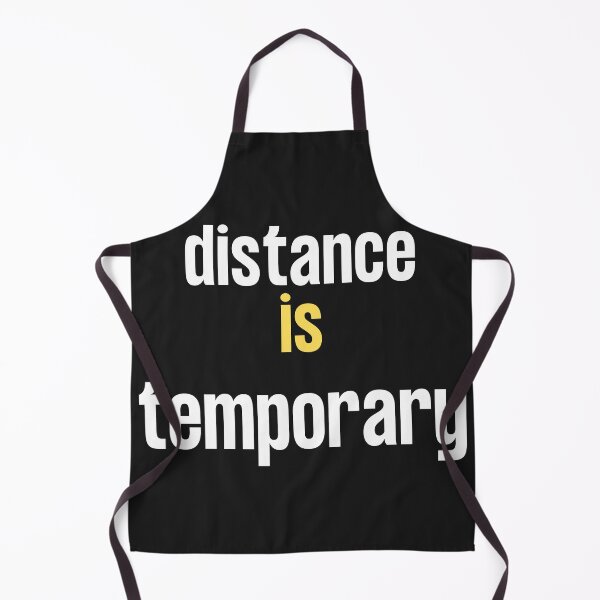 Item preview, Long Distance Relationship: Distance Is Temporary But Our Love Is Permanent Essential T-Shirt designed and sold by Tarikbouchmal.