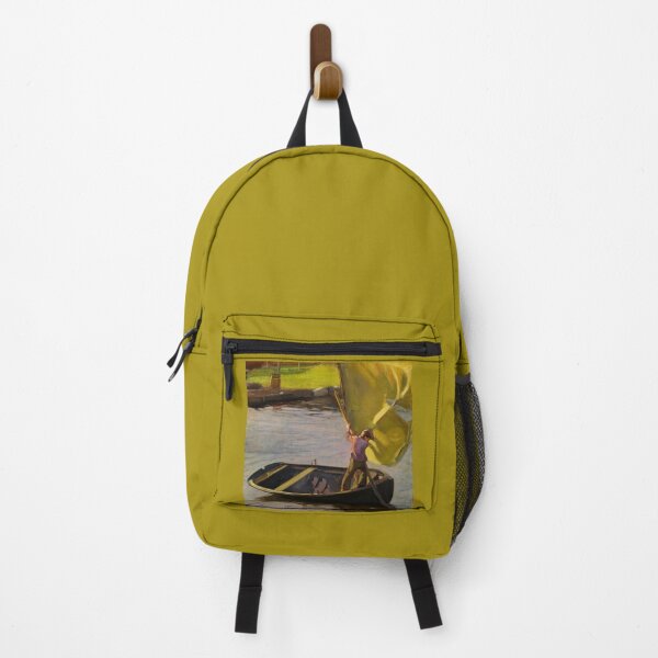Item preview, "Boy and Sail" by Magnus Enckell designed and sold by VintageArtByIda.
