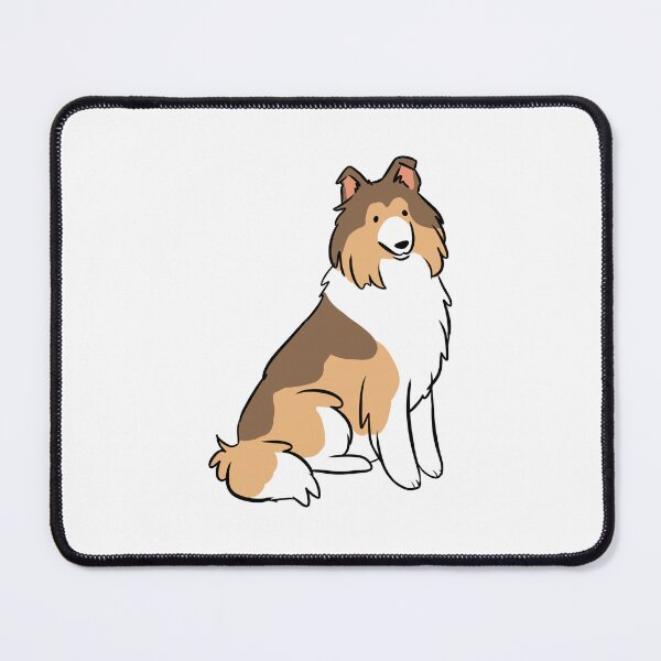 Item preview, Cute rough collie illustration designed and sold by Yarafantasyart.