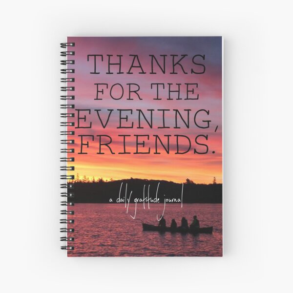 Daily Gratitude Journal Spiral Notebook