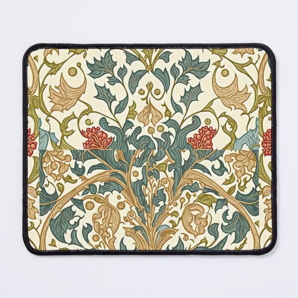 Item preview, Floral Garden Botanical Print with Fall Flowers and Leaves designed and sold by FloralFancy.