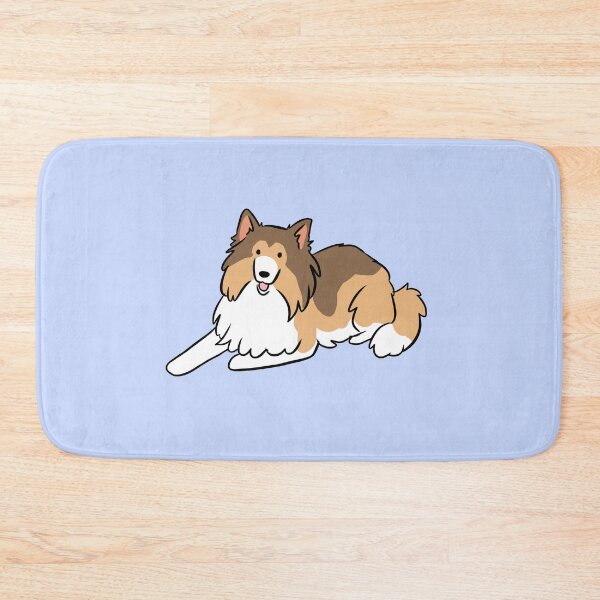 Item preview, Cute rough collie illustration designed and sold by Yarafantasyart.