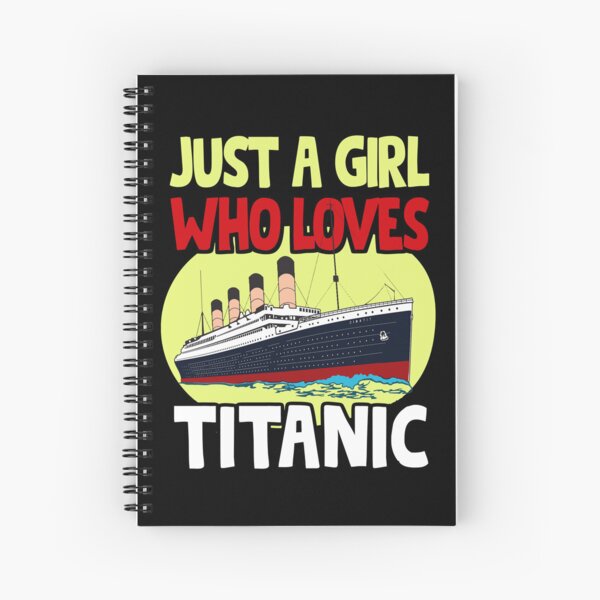 Item preview, Just A Girl Who Loves Titanic - Titanic Ship Lover Girls and Kids Gift designed and sold by Tee Revolution.