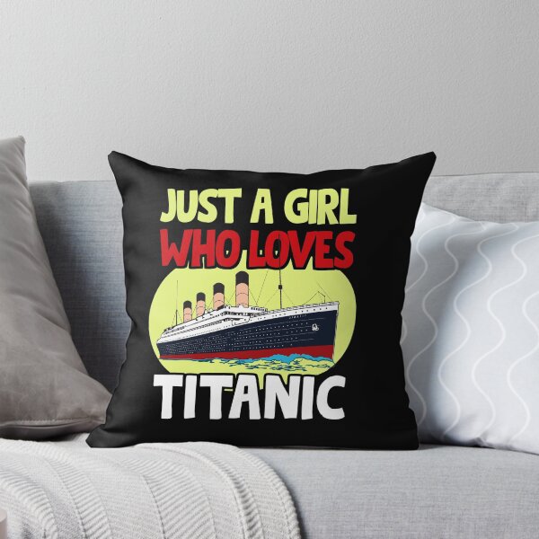 Item preview, Just A Girl Who Loves Titanic - Titanic Ship Lover Girls and Kids Gift designed and sold by Tee Revolution.