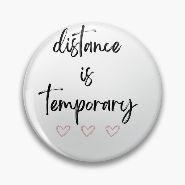 Item preview, Long Distance Relationship: Distance Is Temporary But Our Love Is Permanent Essential T-Shirt designed and sold by Tarikbouchmal.