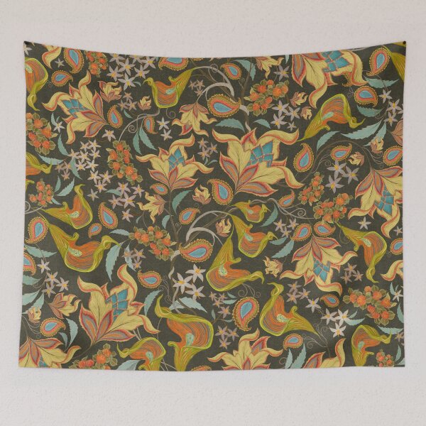 Item preview, Bittersweet, Nightshade and Jack-in-the-Pulpit in Brown designed and sold by Silver Steer Design.