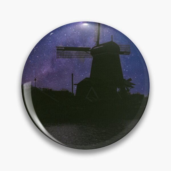 Item preview, windmill in the night  designed and sold by igor-zusev.
