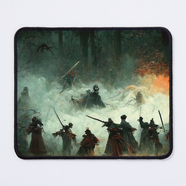 Item preview, Battle in the dark forest  designed and sold by SikstiNain.