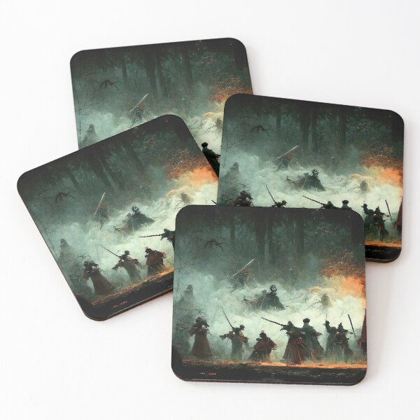 Item preview, Battle in the dark forest  designed and sold by SikstiNain.