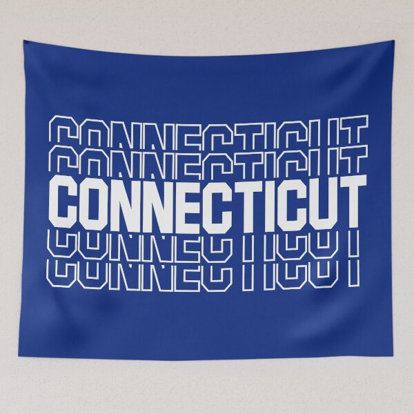 Item preview, Connecticut State Repeated Text designed and sold by sweetbelle.