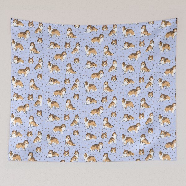 Item preview, rough collie cute illustration pack  designed and sold by Yarafantasyart.