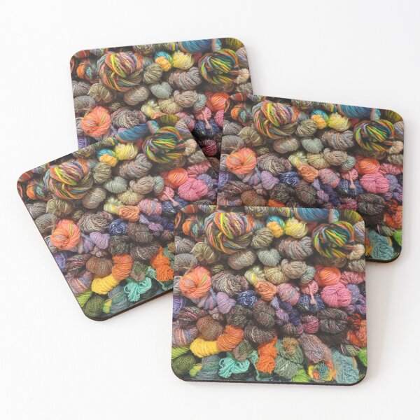 Item preview, A Pile of Handspun Yarn designed and sold by sparkyyarns.