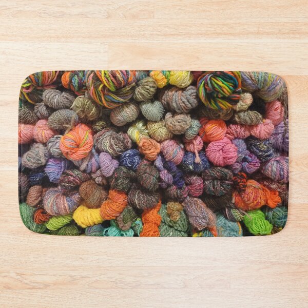 Item preview, A Pile of Handspun Yarn designed and sold by sparkyyarns.