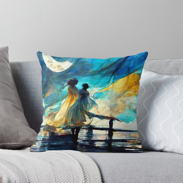 Item preview, Dancing with the moon over the sea designed and sold by SikstiNain.
