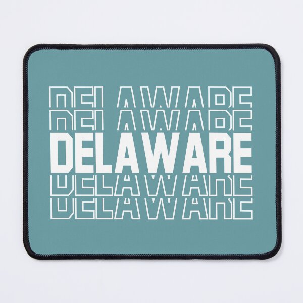 Item preview, Delaware State Repeated Text designed and sold by sweetbelle.