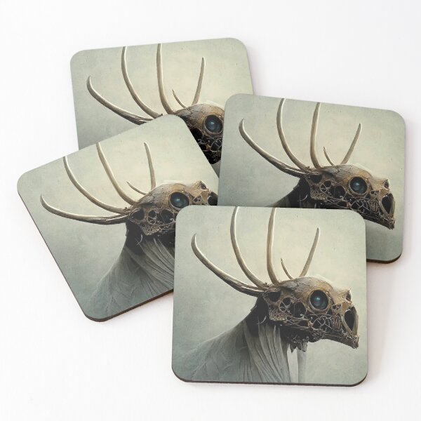 Item preview, Robotic elk skull designed and sold by SikstiNain.