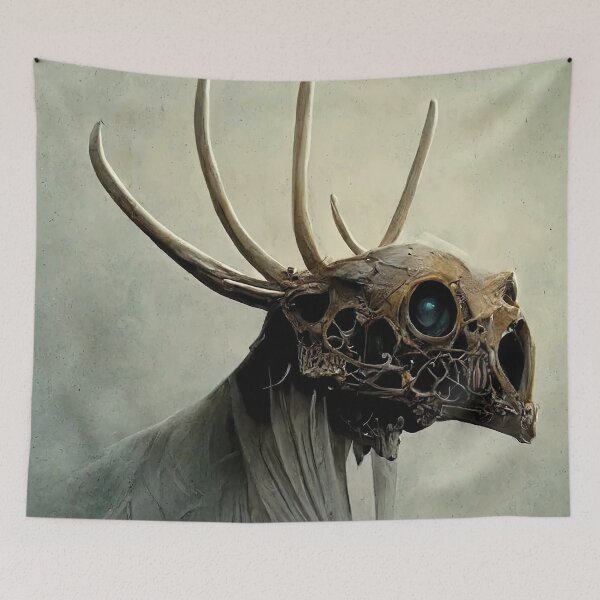 Item preview, Robotic elk skull designed and sold by SikstiNain.