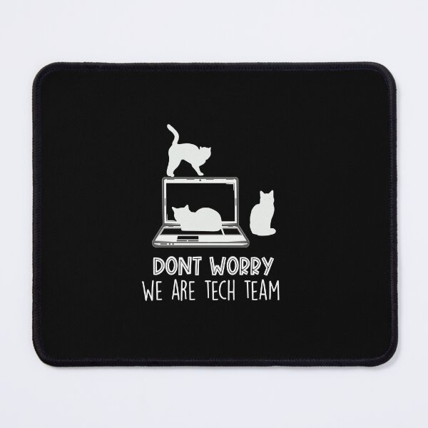 Item preview, dont worry im from tech support, funny cat shirt designed and sold by sami david ⭐⭐⭐⭐⭐.