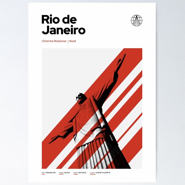 Item preview, Rio de Janeiro Christ the Redeemer designed and sold by mattjsykes.