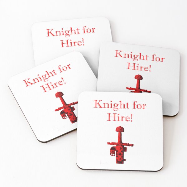 Item preview, Knight For Hire  designed and sold by CrankyOldDude.