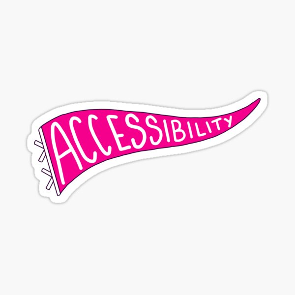 Artikel-Vorschau von Barrierefreier Wimpel Barbie Rosa, designt und verkauft von harwellpb.