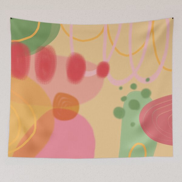 Item preview, Carnival Colors Abstract Art Design designed and sold by NancyMerkle.