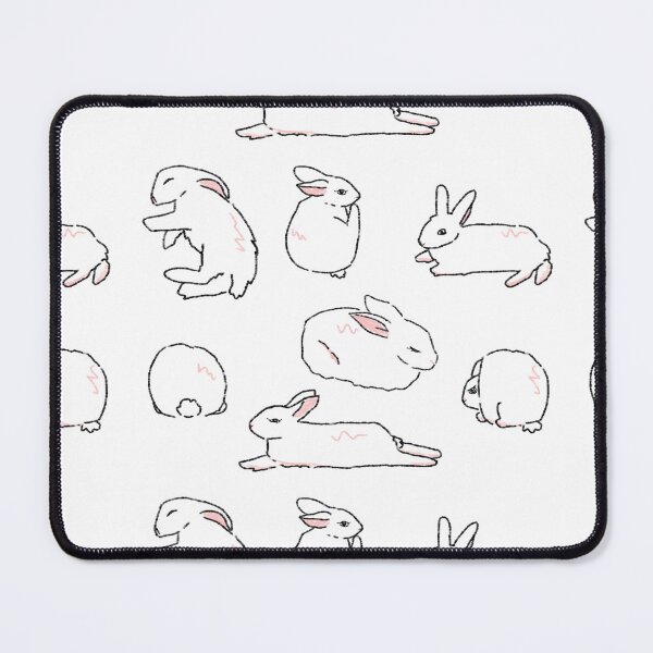 Item preview, White Bunny Set Pattern designed and sold by aymeigh.