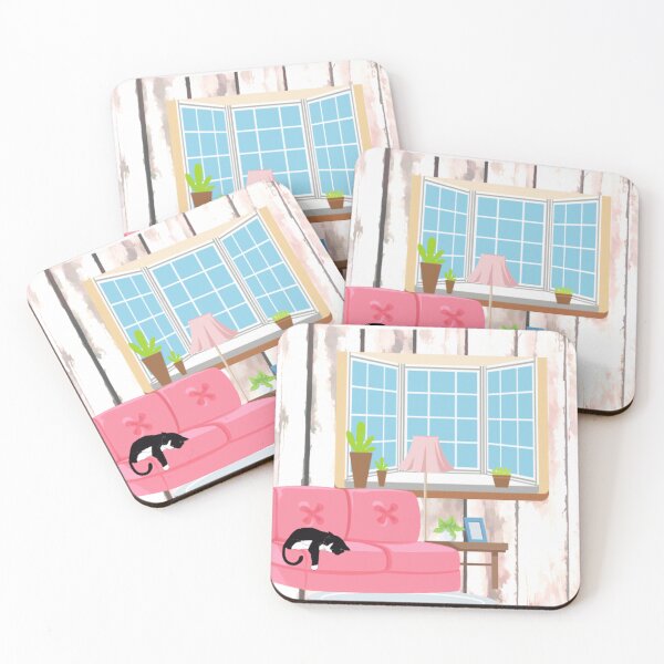 Item preview, Cat napping on couch designed and sold by therapymama.