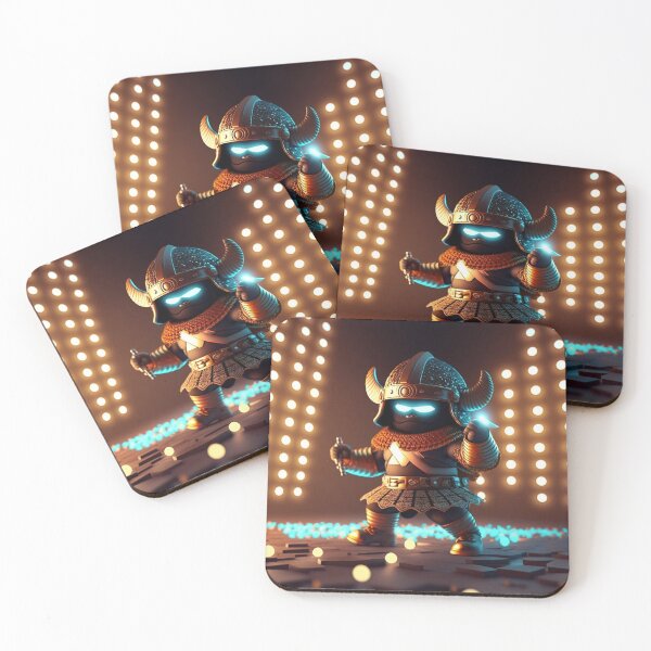 Item preview, cartoon samurai dance inferno designed and sold by Kyle Peters.