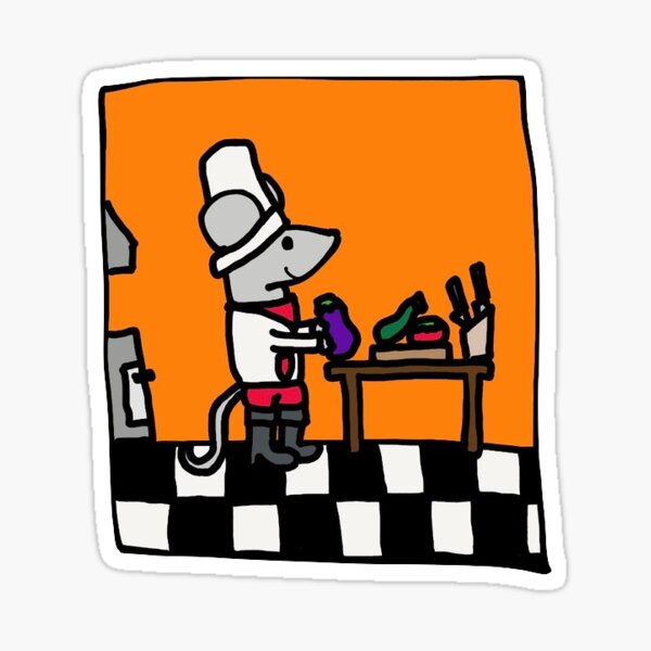 Mouseatouille Sticker