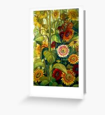 sunflowers Greeting Card