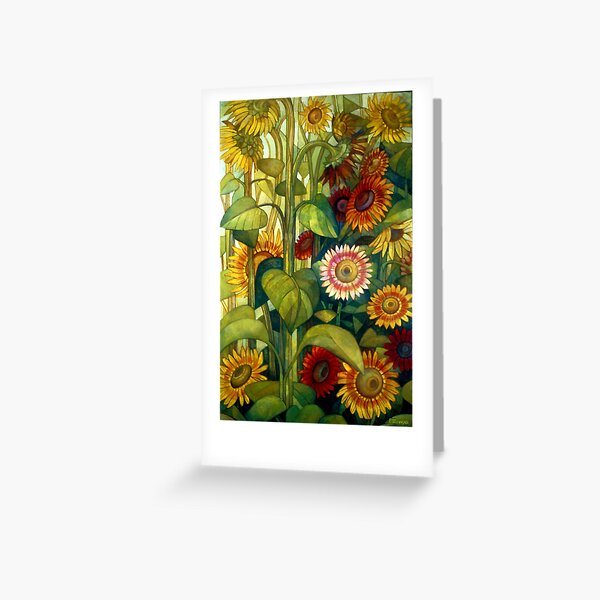 sunflowers Greeting Card